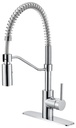 FAUCET KITCHEN SPRG P-DWN CHRM