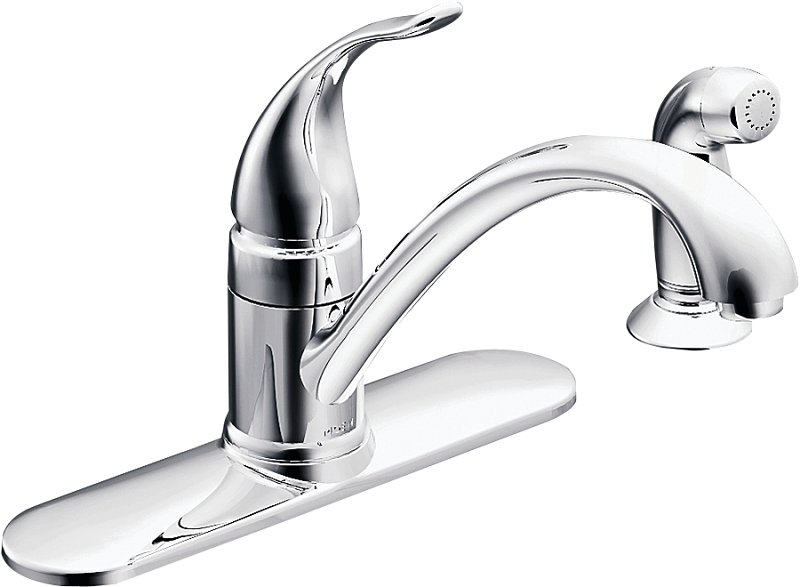 FAUCET KTN CENTER 1HDL CHM 8IN