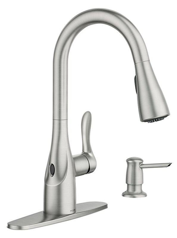 FAUCET KTN P-DWN SS 15.33IN   