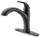 FAUCET KTN PULL OUT MAT BLK   