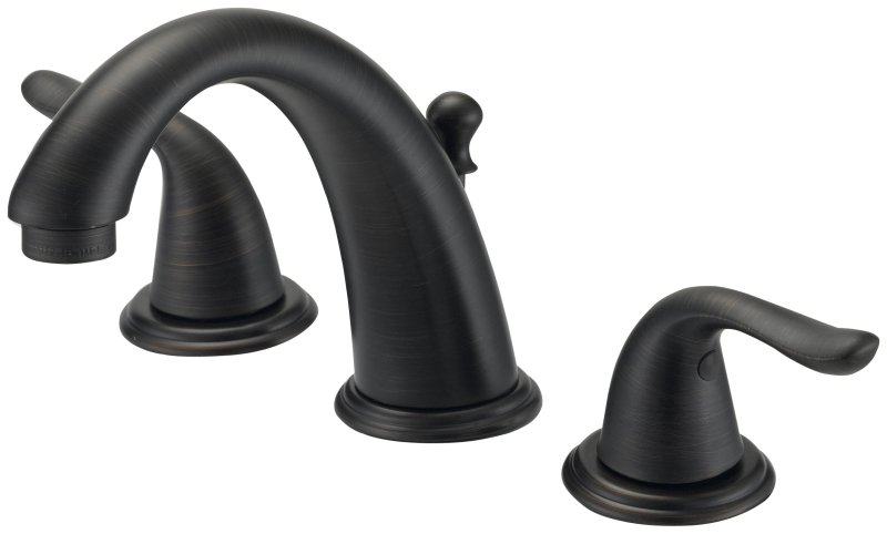FAUCET LAV 4IN WIDE 2HNDL BRNZ