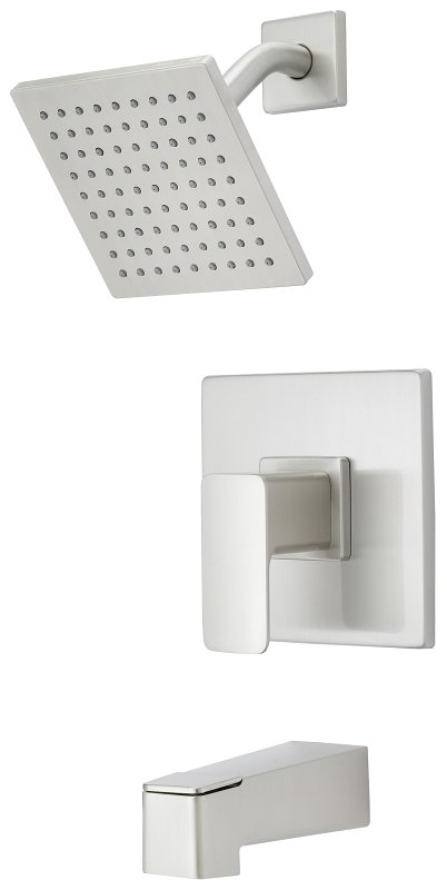 FAUCET TUB-SHOWER BRSH NIC 6IN
