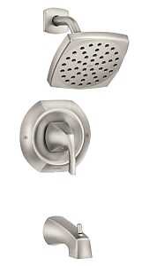 FAUCET TUB/SHOWER LINDOR SS 1H