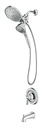 FAUCET TUB/SHWR BRECKLYN CHRM 