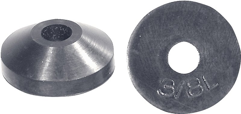 FAUCET WASHER BEVEL 3/8L      