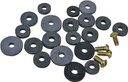 FAUCET WASHER FLAT RUBB 24PC  