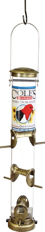 FEEDER WILD BIRD TUBE 6 PORT  