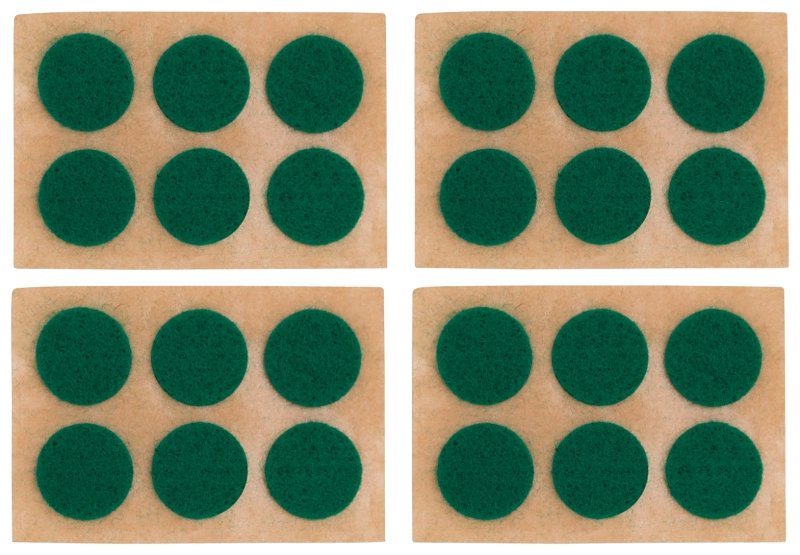 FELT PADS 24PC/CARD           