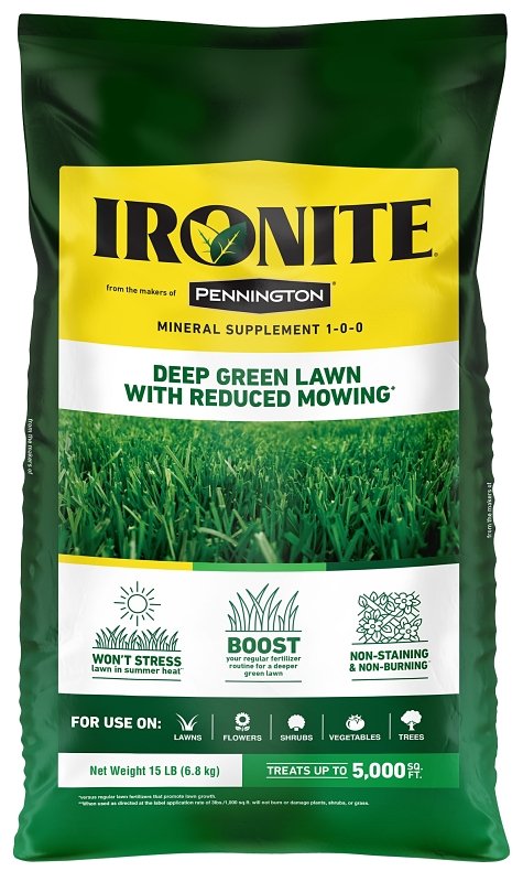 FERTILIZER IRONITE 5M 15LB    