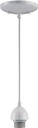 FIXTURE PENDANT 1LT WHITE MED 