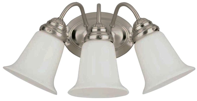 FIXTURE WALL BRSHD NICKEL 3LT 