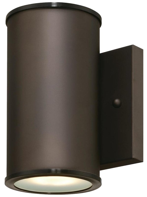 FIXTURE WL LED ORB W/FRSTD GLS