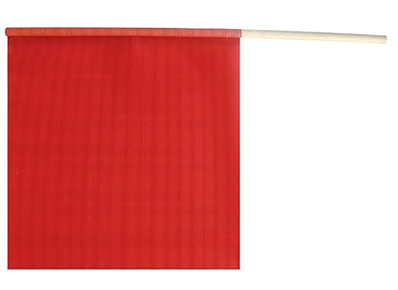 FLAG SAFETY MESH RED 18 X 18IN