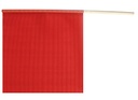 FLAG SAFETY MESH RED 18 X 18IN