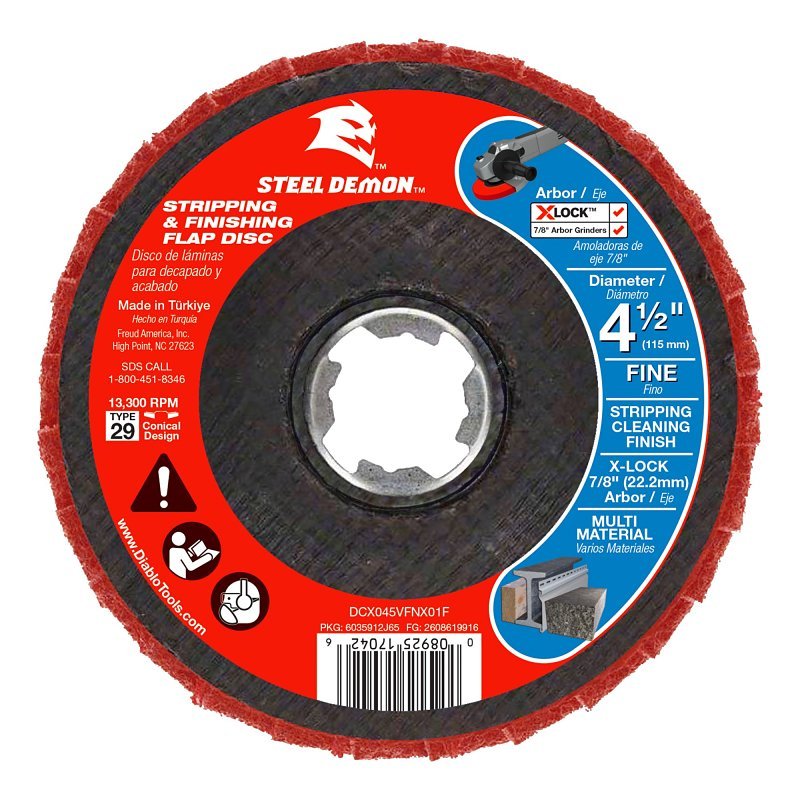FLAP DISC NWVN FN 100GRT 4.5IN