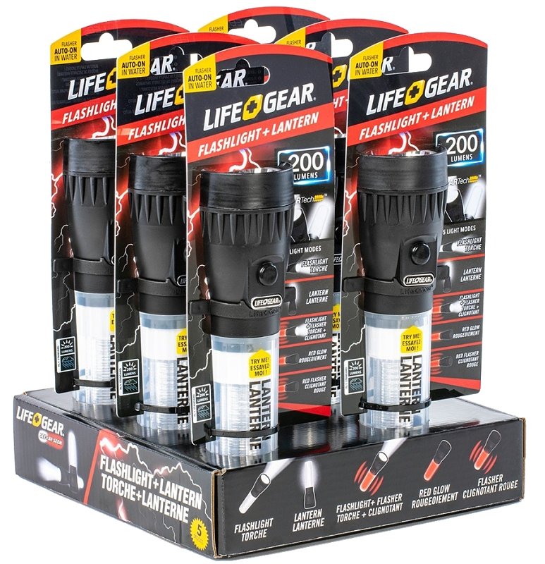 FLASHLIGHT FLOATING 3AA 200LM 