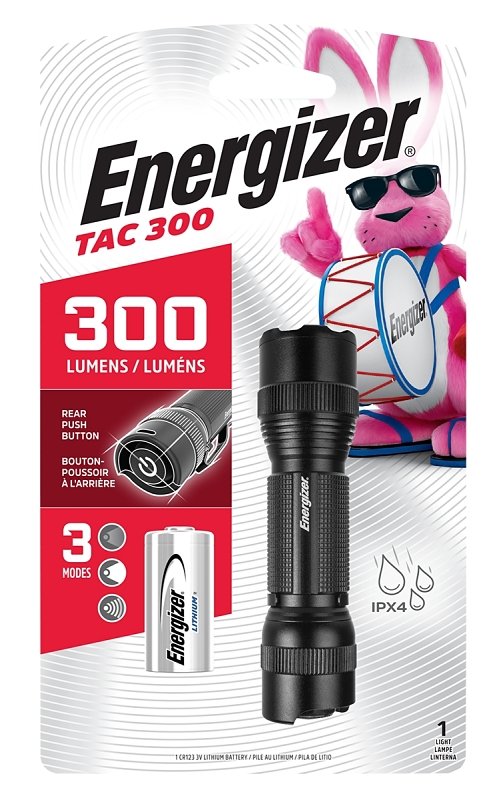 FLASHLIGHT LED METAL TAC 300LM