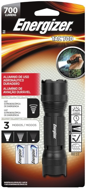[1674613] FLASHLIGHT TACTICAL W/BATTERY 