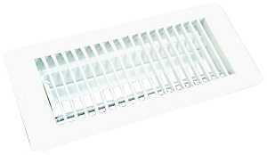 FLOOR REGISTER WHITE 4X10IN   