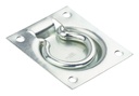 FLSH RNG PUL ZN PLT 3X3-1/2IN 
