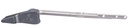 FLUSH LEVER UNIVERSAL 9IN CHR 