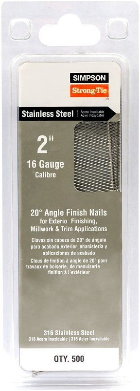 FNSHNG NAIL 316SS 16GA 6DX2IN 