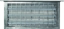 FOUNDATION VENT GRAY PLASTIC  
