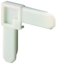 FRAME CORNER PLSTC 5/16IN WHT 
