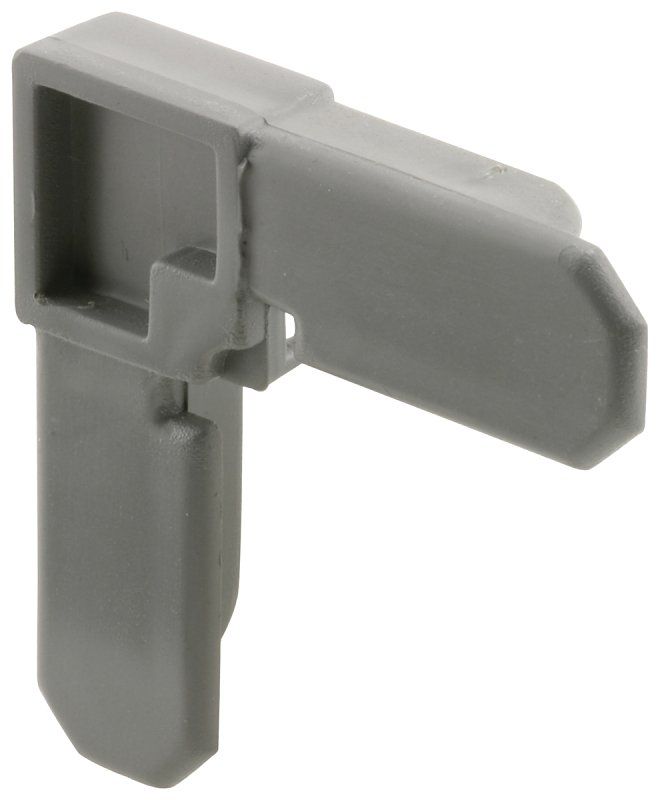 FRAME CORNER PLSTC 7/16IN GRY 
