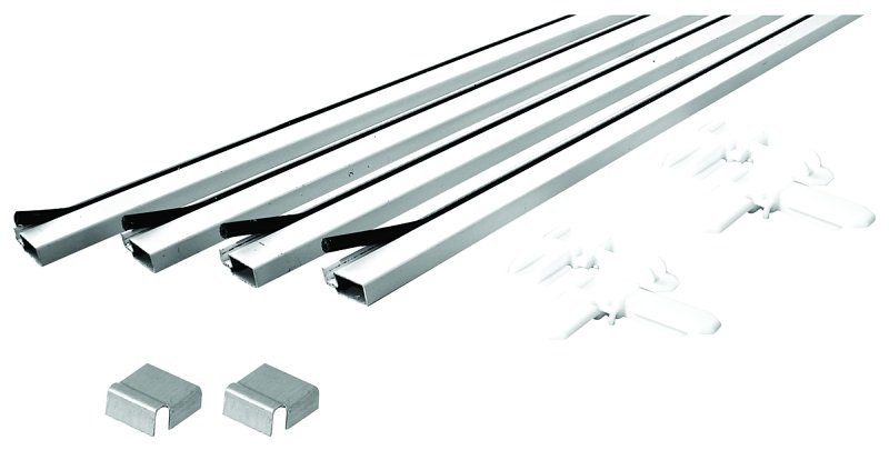 FRAME KIT ALUM 3FT PCS WHITE  