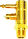 FUEL LINE CONNECTOR MALE 1/4IN