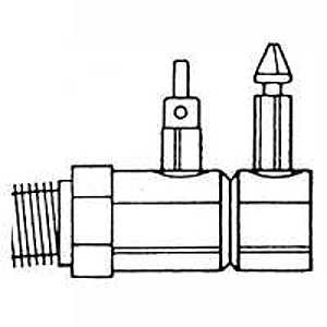 FUEL LINE FITTNG MARINE 1/4 IN