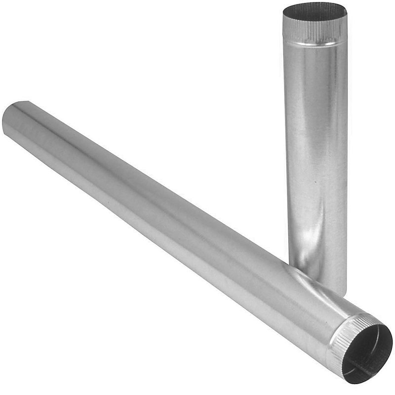 FURN PIPE 30GA 8X24IN GALV    