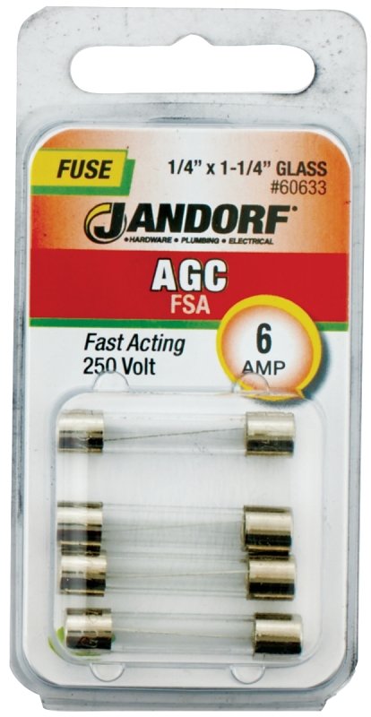 FUSE AGC 6A FAST ACTING       