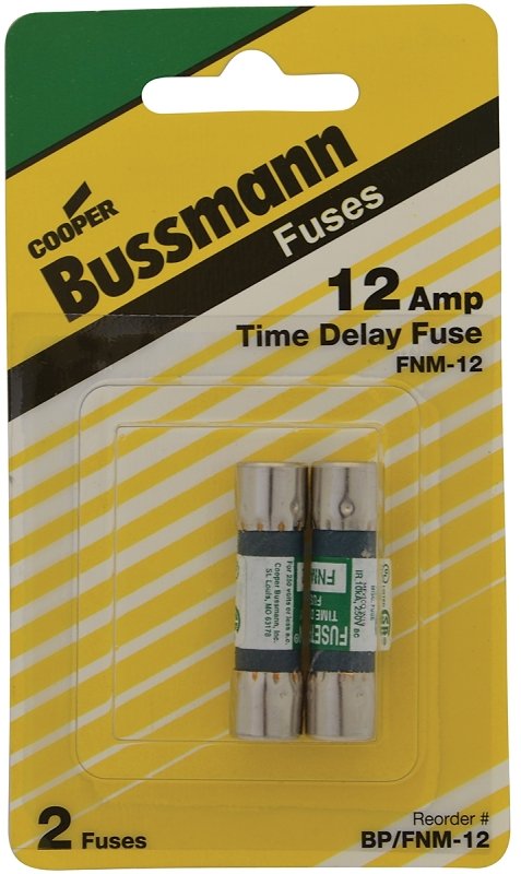 FUSE FNM MIDGET T-DELAY 12AMP 