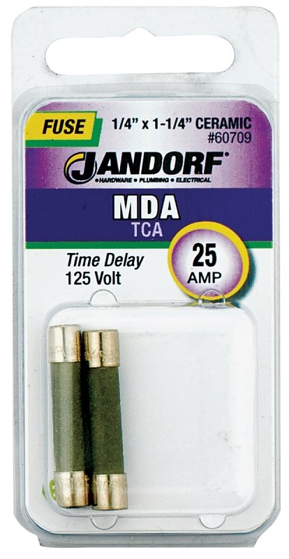 FUSE MDA 25A TIME DELAY       