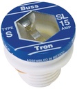 FUSE PLUG SL DLY REJECT BS 15A