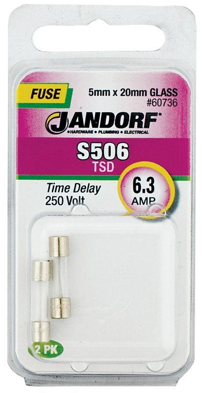 FUSE S506 6.3A TIME DELAY     