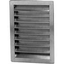 GABLE VENT 8X12IN MILL RECT AL