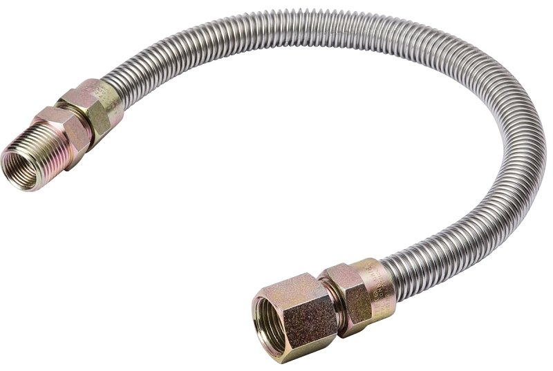 GAS CONNECTOR S 1/4 1/2M/F 36 