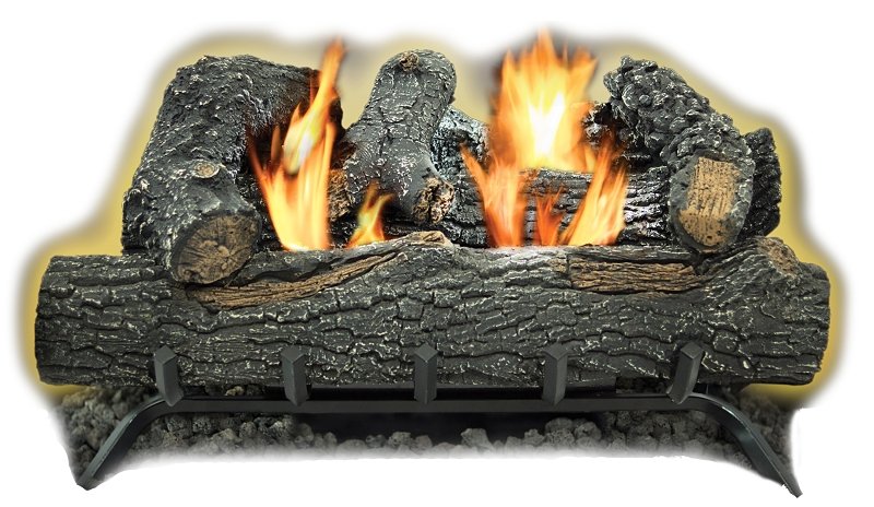 GAS LOG 24IN VENTFREE T-STAT  
