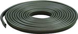 GASKET DOOR VINYL 1/2X17FT BRN