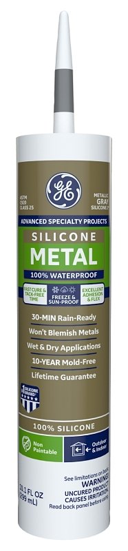 GE5050 SILICONE CAULK GRY 10.1