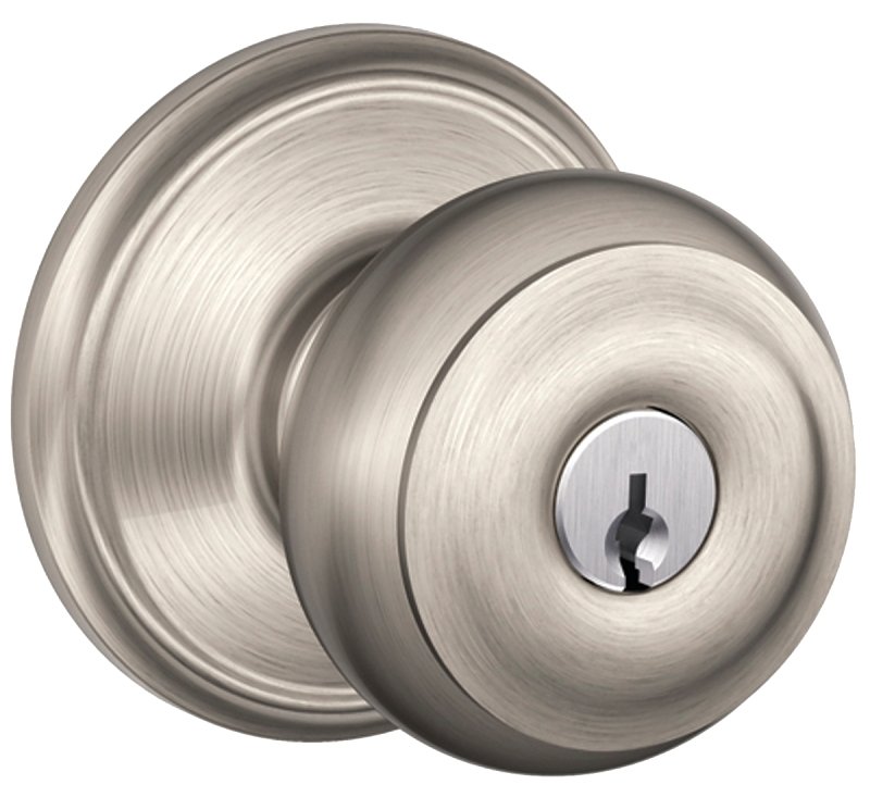 GEORGIAN ENTRY KNOB K4 STN NKL