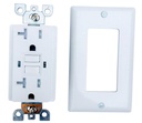 GFCI WALL RECP TR ST WHITE 20A