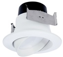 GIMBAL LED WHITE 600LM 8W 4IN 