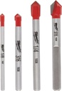 GLASS-TILE BIT SET CARBIDE 4PC
