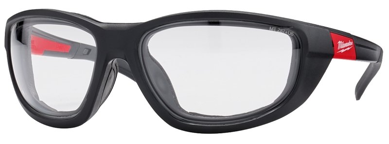 GLASSES SAFETY W/GASKET CLEAR 