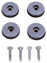GLIDE FURNITURE W/SCREW 1IN   