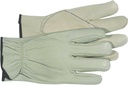 GLOVE GRAIN LEATHER MED ECON  